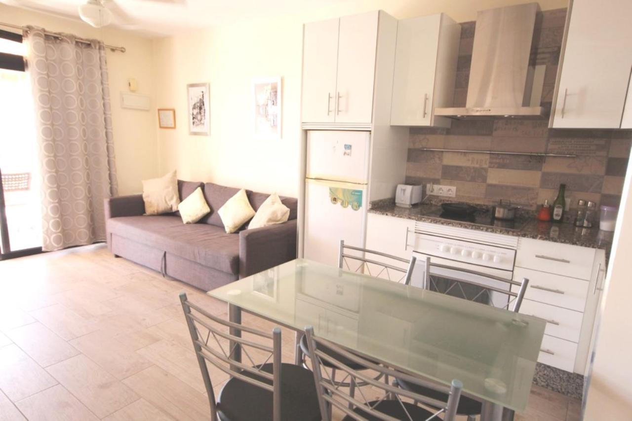 Apartment With Terrace On The Seafront In Playa Fanabe アデヘ エクステリア 写真