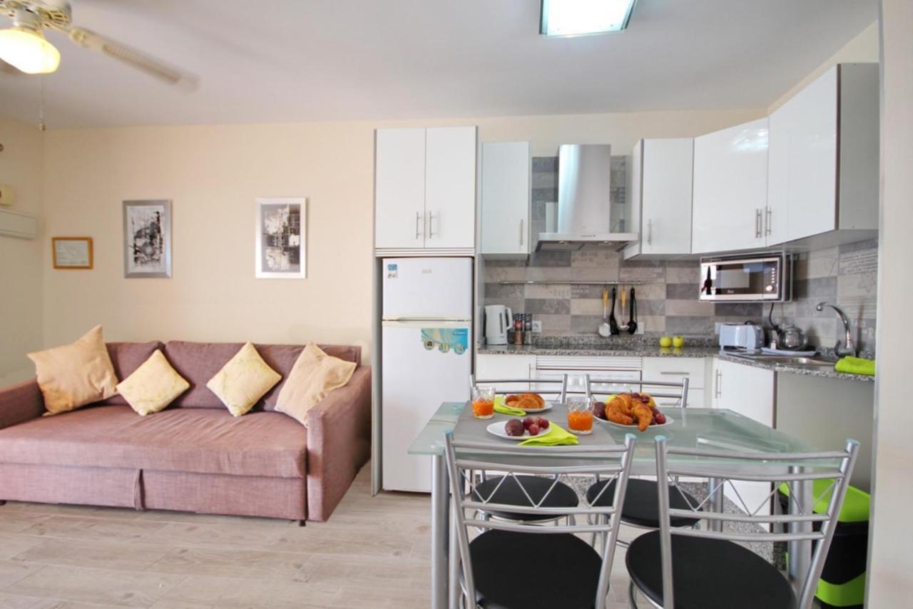 Apartment With Terrace On The Seafront In Playa Fanabe アデヘ エクステリア 写真