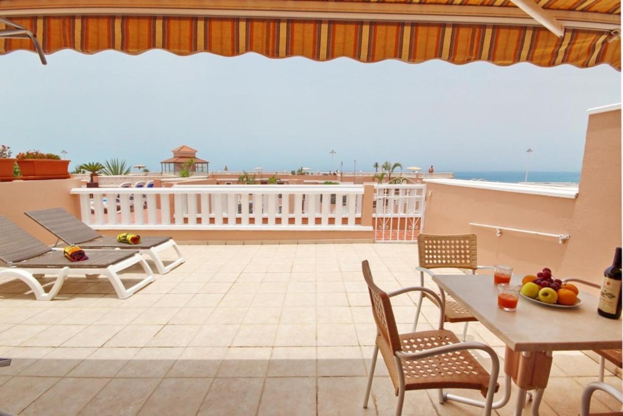 Apartment With Terrace On The Seafront In Playa Fanabe アデヘ エクステリア 写真
